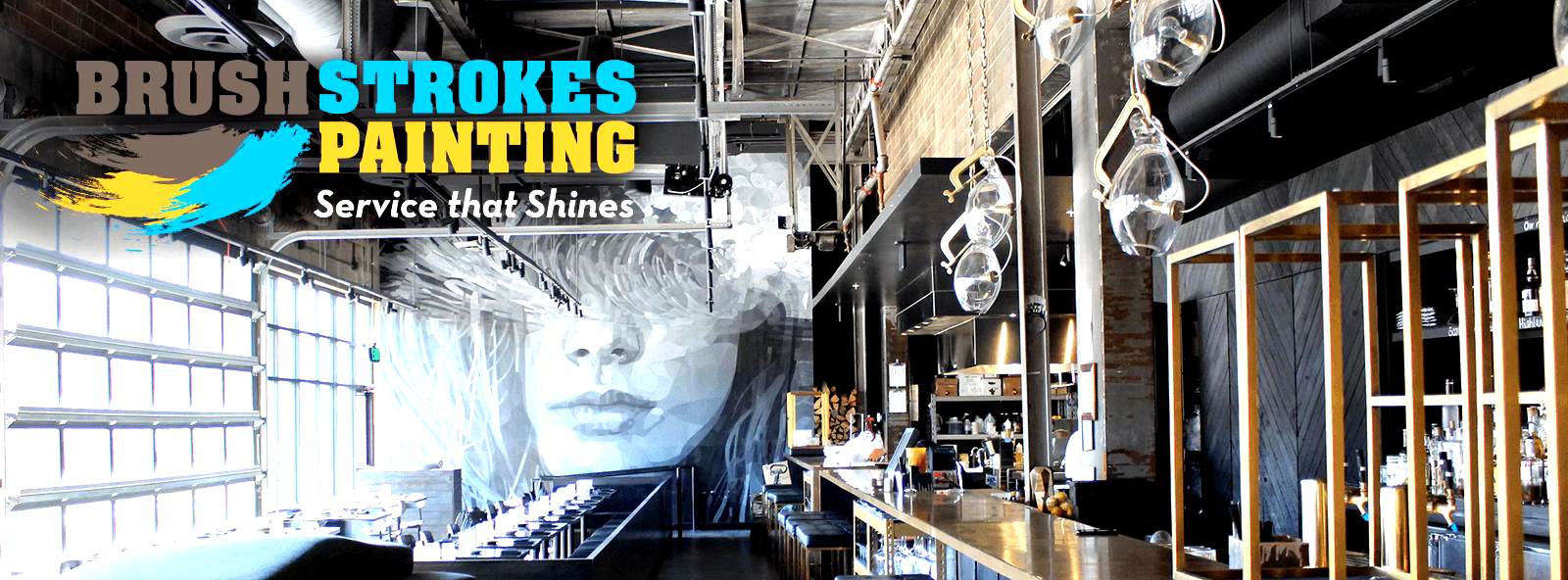 Brush Strokes Painting Hero