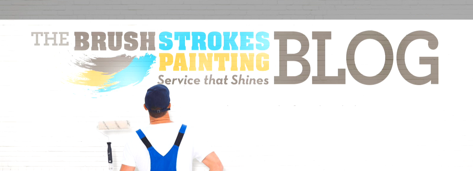 Brush Strokes Painting Blog Header